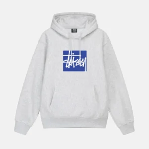 STOCK BOX HOODIE GREY