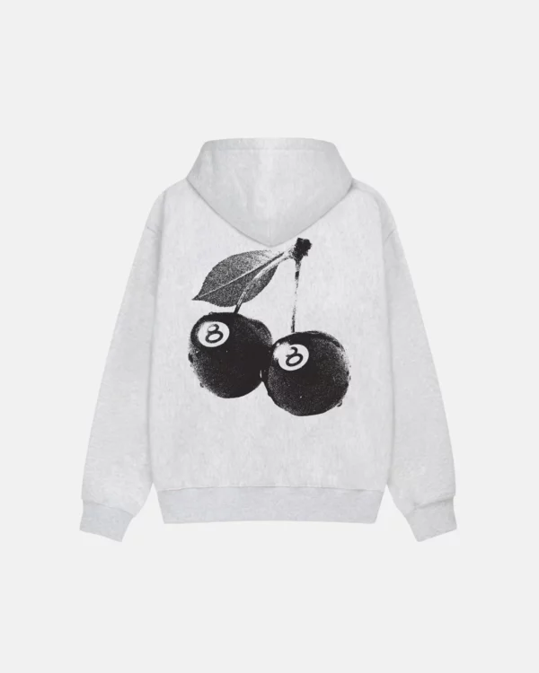 CHERRIES GRAY HOODIE